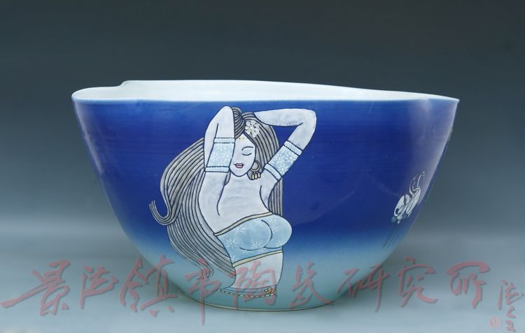 江西省高级工艺美术师陈正兰作品 温色釉装饰400件《俏年华》